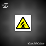 WW-2 Fire Hazard Sign